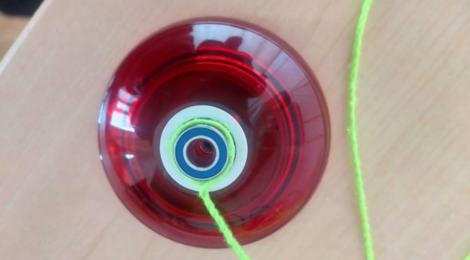 脳卒中（脳出血）やっちゃいましたぁ　【自主リハビリのヨーヨーの改造♪】